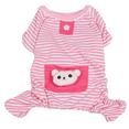 thumbnail image 1 of Pijama para perros y mascotas, mono de camisa de algodón suave, ropa de tira para perros y gatos, ropa cómoda para jugar y dormir Namotu CPB-DE-LYY2067-4, 1 of 5