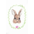 thumbnail image 2 of Varacek, Pam 13x18 Gold Ornate Wood Framed with Double Matting Museum Art Print Titled - Bespectacled Bunny, 2 of 4