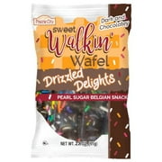 Prairie City Bakery Dark and Chocolatey Sweet Walkin Wafel Drizzled Delights, 2.8 Ounce -- 36 per case