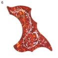 thumbnail image 2 of HEVIRGO Acoustic Folk Guitar Pickguard Celluloid Pick Guard Board Sticker Accessories,6#, 2 of 10