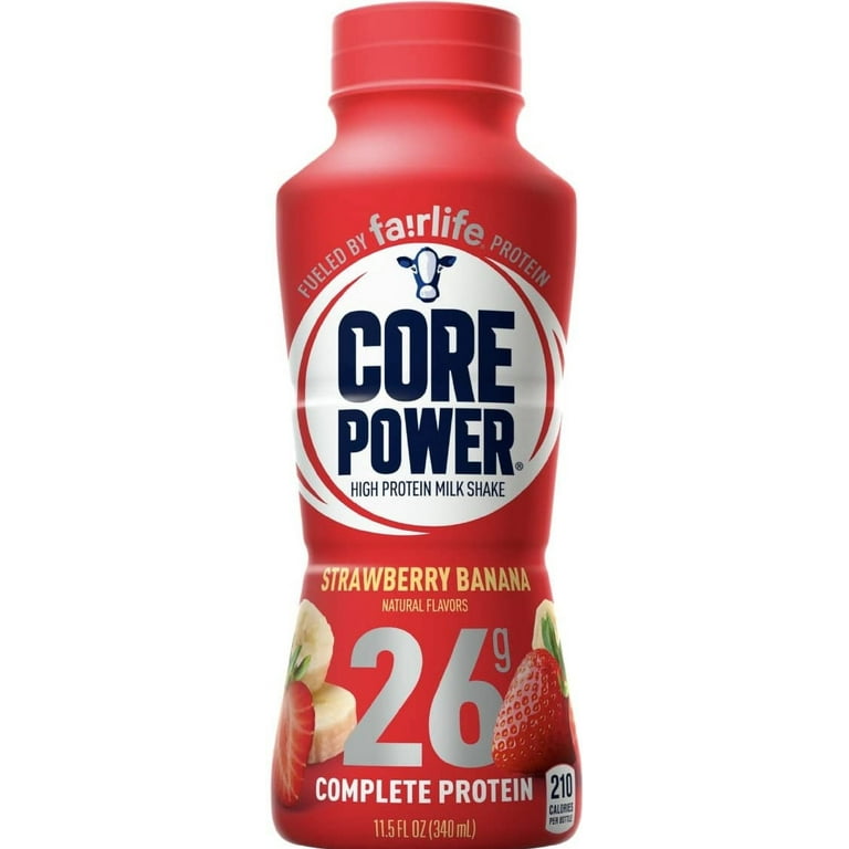 Fairlife Core Power Strawberry Banana Protein Shake, 26g, 4-Pack 