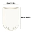 thumbnail image 4 of Miretho 5Gallon Garbage Bags Strong Leakage-Free, Unscented Thick for Bathroom Office Kitchen Small Can,100,Clear, 4 of 5