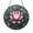 Acrylic 3.5 Inch, variant on Stained Glass Lotus Mandala Suncatcher with Elegant Petal Layers and Circular Sacred Geometry, Decorative Window Art for Calm Spaces
