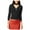 Noir - Noir, variante sur BB Dakota Blouse en Tricot Côtelé Wilmer pour Femmes, Noir, Grand