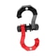 thumbnail image 5 of Grillete dividido con anillo en D, accesorios, repuestos, grillete de cabrestante de remolque Premium negro rojo, 5 of 8