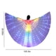 thumbnail image 3 of Xihbxyly Capa de Alas Led, Cuentas de Luz de Colores, Efecto de Escenario de 360 Grados, Disfraz de Halloween y Navidad para Adultos, Cosplay, Fotografía, Tamaño Ajustable, Incluye Varillas Opcionale, 3 of 7