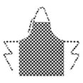 thumbnail image 2 of Black and White Checkered Pattern Apron-Garden Aprons for Women with Pockets-Cotton Linen Waterproof Kitchen Cooking Gardening Aprons Adjustable for Kitchen,Cooking,BBQ and Salon 33x27 Inch, 2 of 7