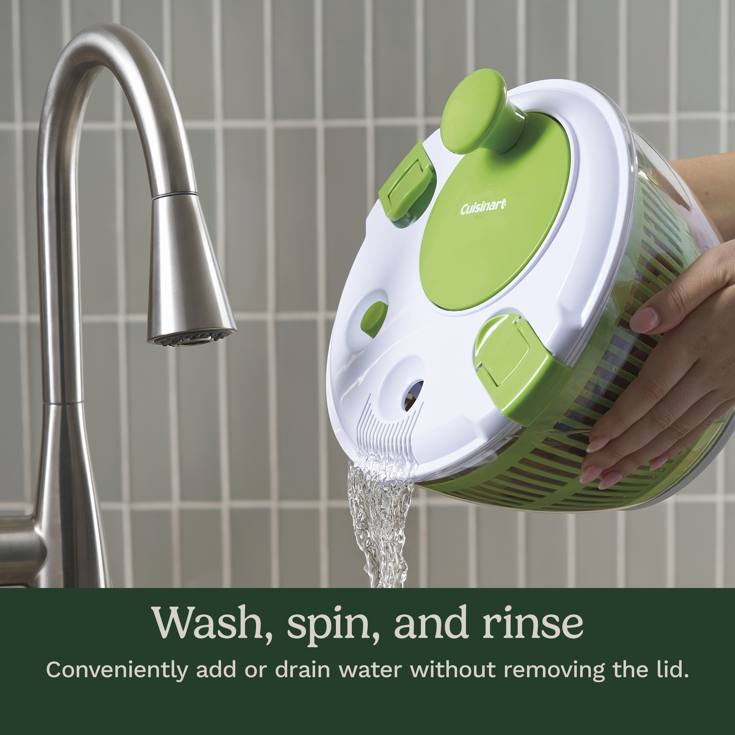 Cuisinart Salad Spinner Green photo 6