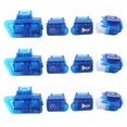 thumbnail image 1 of 12X Botón de Interruptor de Bocina de Motocicleta Botón de Interruptor de Señal de Botón de para AF27 AF28 AF34 AF35 Azul, 1 of 5