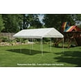 thumbnail image 4 of ShelterLogic SuperMax All Purpose Outdoor 10 x 20-Feet Canopy Replacement Cover for 2-Inch Frame Canopies (Cover Only, Frame Not Included), 4 of 7