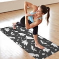 thumbnail image 6 of Dinosaur Silhouette Pattern Hot Yoga Mat Towel Non Slip for Hot Yoga - Quick-Drying Yoga Mat Cover with 4 Corner Pockets with Travel Bag - Hot Yoga Towel Non Slip Grip Moisture Wicking Sweat 70"x26", 6 of 6