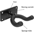 thumbnail image 4 of Gancho de guitarra, estructura metálica, soporte de guitarra para el hogar, tubo de esponja colgante duradero para bajo para guitarra, 4 of 5