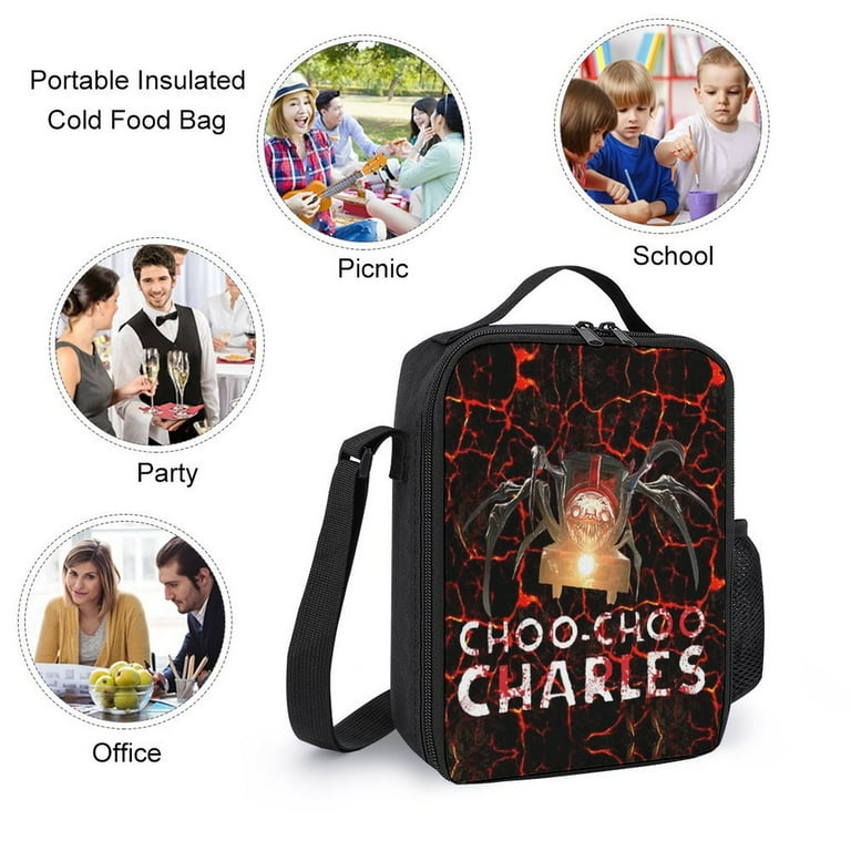 Choo-Choo Charles 3 Piece Backpack Set with Lunch Bag Pencil Case