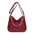 thumbnail image 4 of Bolso de hombro de alta calidad para mujer, bolso con múltiples bolsillos, correa de hombro ajustable, regalo para madre Rojo Salvador Dali Bolso de mujer, 4 of 10