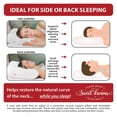 thumbnail image 3 of Almohada de soporte cervical Core Products Tri-Core Midsize, 3 of 9