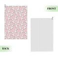 thumbnail image 2 of Easygdp Cute Rabbit Golf Towel 24x16in for Men and Women with Carabiner Clip for Easy Attachment, 2 of 8