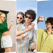 JISULIFE Portable Handheld Fan, Powerful Turbo Brushless Motor [18H Battery Life], 5000mAh USB Rechargeable, 5-Speed, Mini Pocket Design, Gift for Women Men, Travel Outdoor Use-Grey