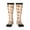 3 Black, variant on Key Lock And Flowers Print Compression Socks for Both Men And Women for Running, Travel, Flight, Nurse