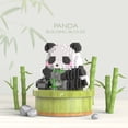 thumbnail image 2 of Cute Mini Chinese Style Animal Building Blocks Set, Creative DIY Assembled Panda Model, Educational Bricks Puzzle Toy, Ideal Birthday and Holiday Gift for Boys Kids, 2 of 7