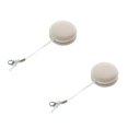 thumbnail image 1 of Oleegame 2PC Cleaning Brush Mini Sunglasses Glasses Microfiber Glasses Cleaner Soft Brush Cleaning Tool Mini Microfiber Glasses Glasses Cleaner Cleaning Clip Color Random Pink, 1 of 4