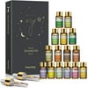 PHATOIL 15pcs x 5ml Essential Oils Gift Set Perfect for Skin & Hair Care, Bath, Relaxation, Ideal for Aromatherapy Diffuser, Soap Candle Making