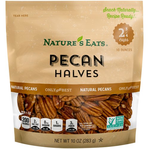 Nature's Eats Pecan Halves, 10 oz