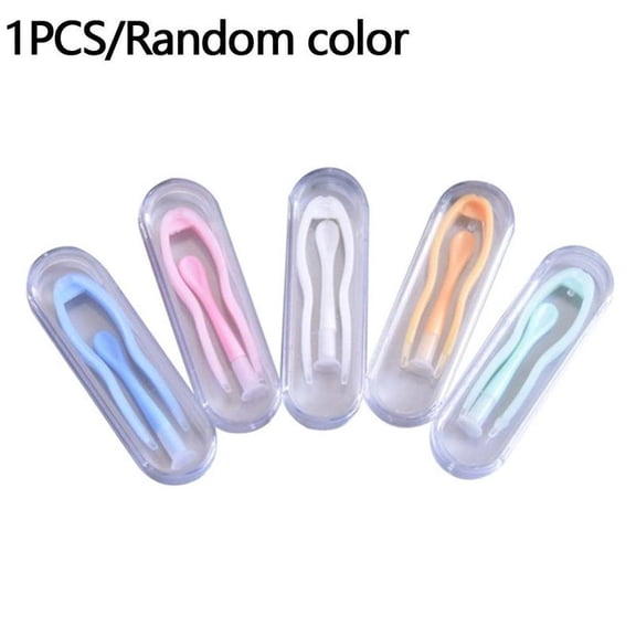 Contact Lens Insertion Tool Kit with Case and Tweezers Prof Hot H4 F2A7