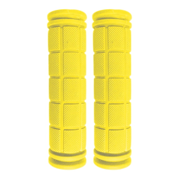 Colorful Soft Rubber Bike Handlebar Grips - Ergonomic Non-Slip Shock Absorbing Covers, Universal Fit for Mountain, Road & Children's Bicycles, Easy to Install