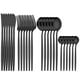 thumbnail image 2 of Set de cubiertos de acero inoxidable de 24 piezas | Cubiertos de Oro de Plata | Cuchillo de filete, tenedor de cena, cuchara | Asas ergonómicas | Color sin desvanecimiento | Limpieza fácil | Estuche, 2 of 6