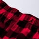 thumbnail image 4 of Pantalones de pijama deportivos holgados con estampado a cuadros informales a la moda para hombre, 4 of 4
