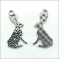 thumbnail image 5 of U8MO 6/20/60/100pc Jewelry Making Rabbit alloy animal charms pendants DIY 26x14mm-20pcs, 5 of 5