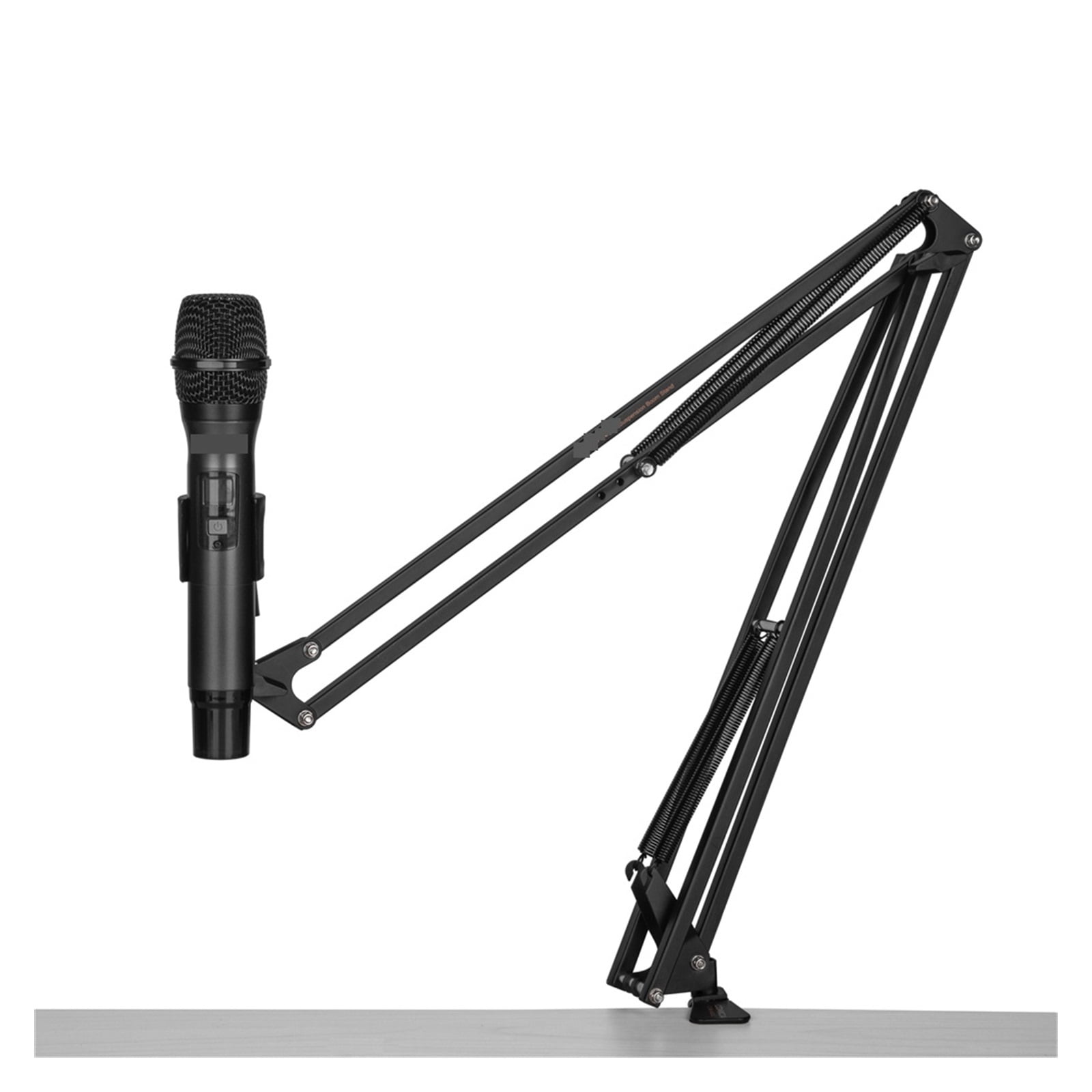 CVM-MS02 Microphone Stand Adjustable Mic Stand Desk Boom Arm Flexible Suspension Boom Support For Handheld Mic Studio Mic