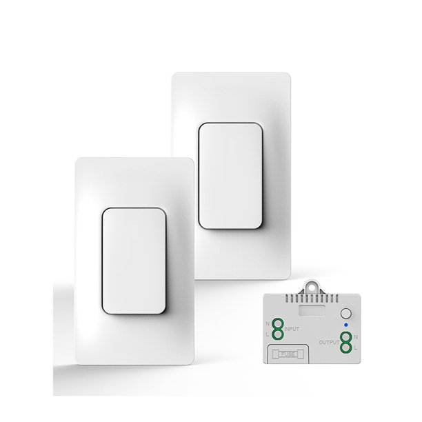 Enchufe de toma de control remoto con control remoto, interruptor inalámbrico de rango para lámparas de interior y electrodomésticos