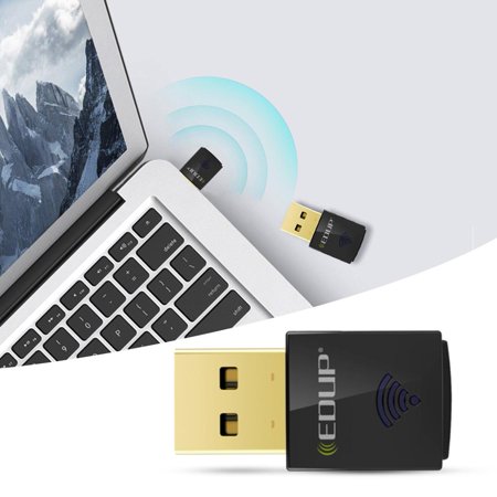 Mini Adattatore USB PC WiFi 300Mbps - Chiavetta Wireless N 2,4GHz