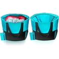 thumbnail image 3 of Shoulder Canvas Tote Bag - Water Resistant, Lightweight, Travel-Friendly (Teal), 3 of 5