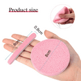 thumbnail image 2 of Compressed Facial Sponge Face Cleansing Sponge Makeup Removal Sponge Pad Exfoliating Wash Round Face Sponge, 2 of 5