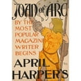 thumbnail image 3 of Edward Penfield 11x14 Black Modern Framed Museum Art Print Titled - Joan of Arc, April Harper's (1895), 3 of 5
