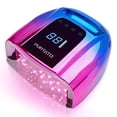 thumbnail image 1 of Purtato Profesional Recargable 96W UV LED Luz UV Portátil Inalámbrica para Máquina de Lámpara de Uñas con Fondo de Acero Inoxidable Extraíble, 4 Ajustes de Temporizador y Secador de Uñas con Sensor In, 1 of 5