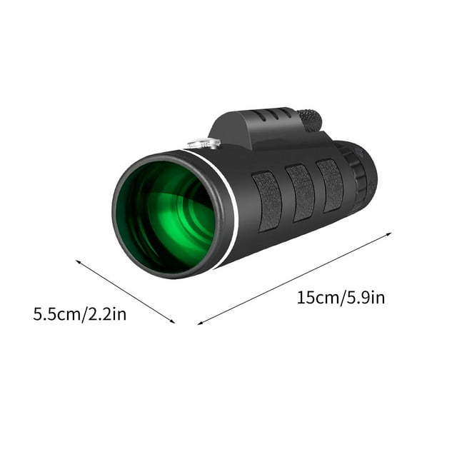 Agiferg Telescope 40X60 Monocular Low Light Night Vision With Compass Outdoor