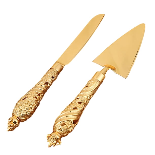Juego de pala para pastel, cuchillos para mantequilla y utensilios para fiestas de repostería. estilo 4