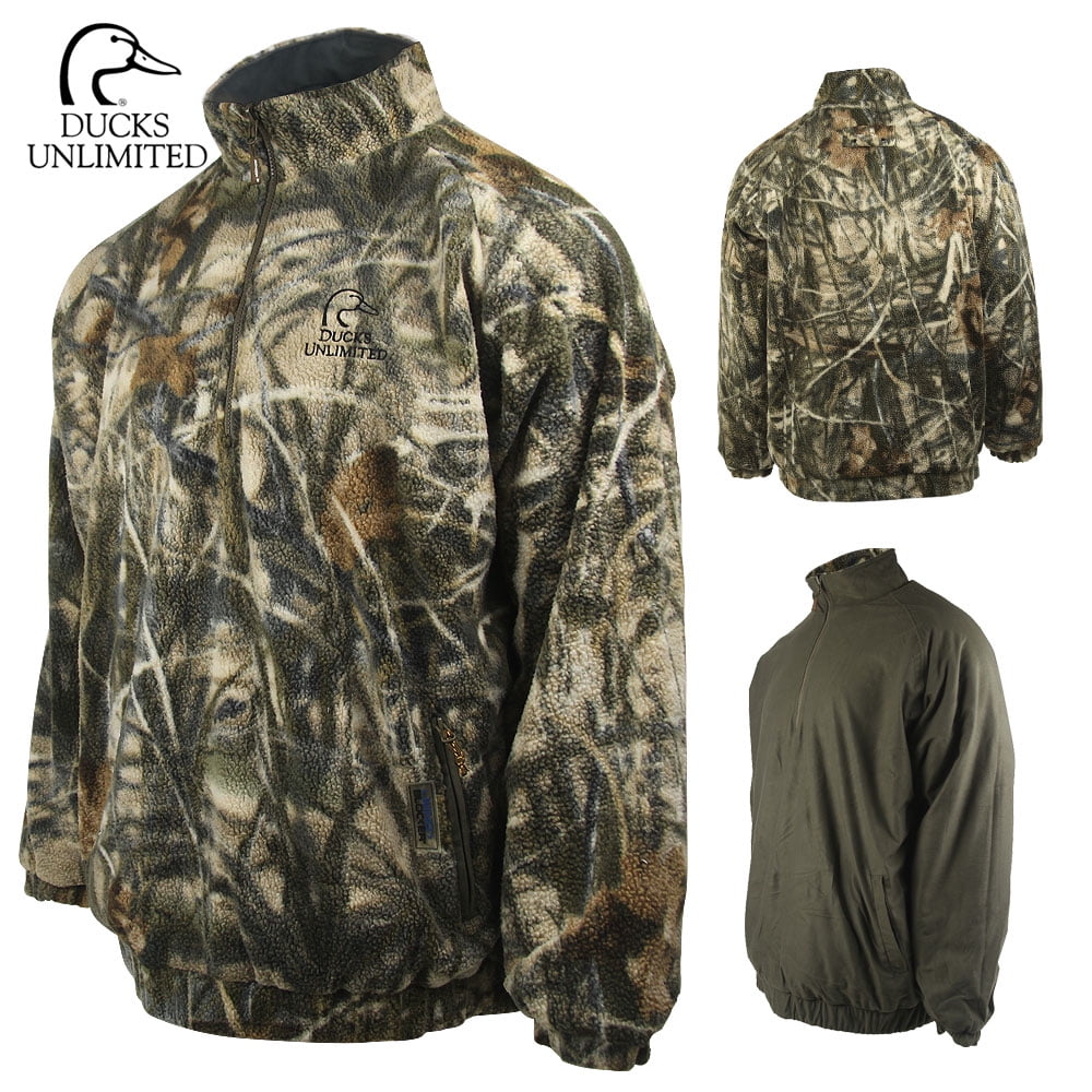 Ducks Unlimited Sherpa Fleece 1/4 Zip 