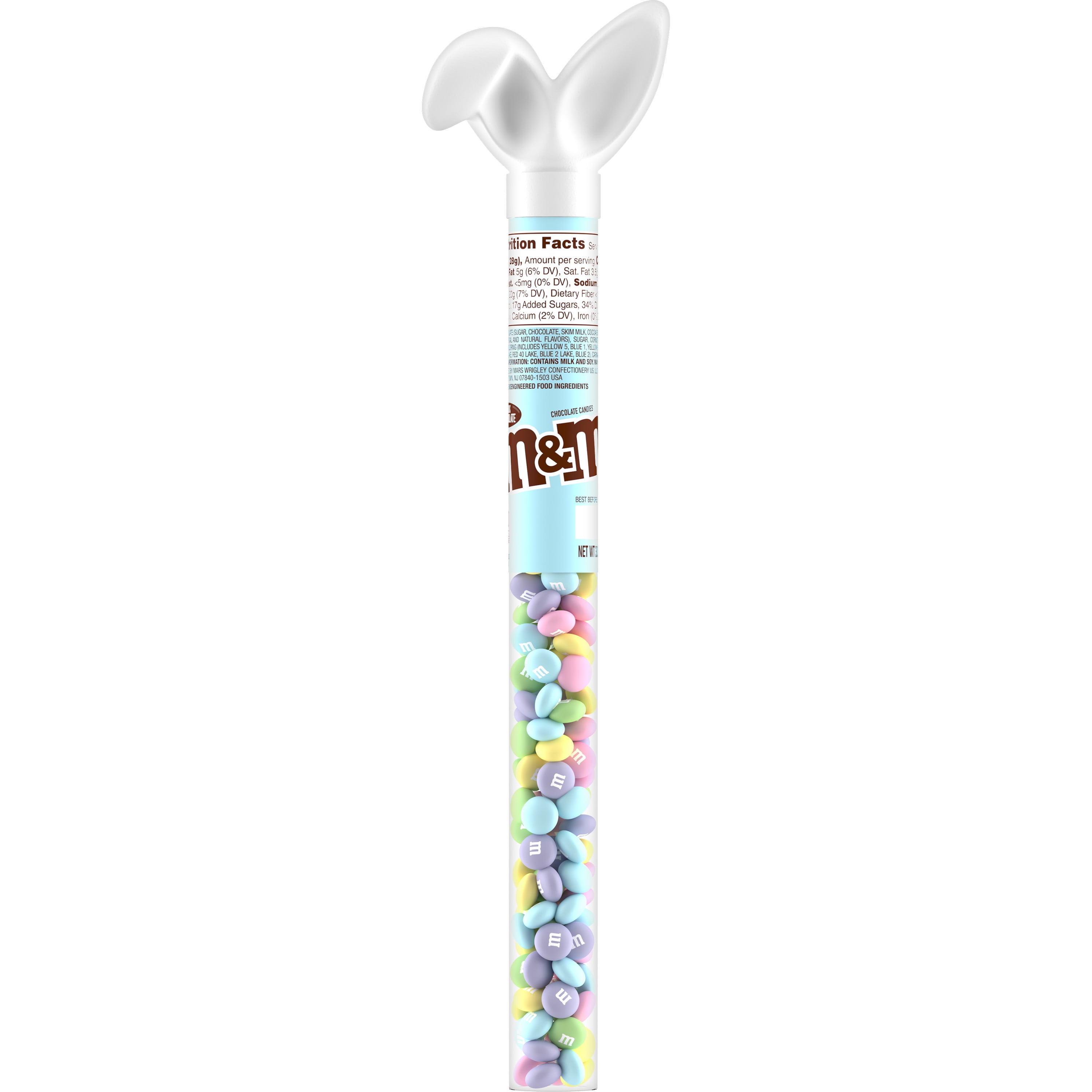 M&M's Pastel Mix Easter Milk Chocolate Candy - 3 oz Bunny Cane
