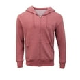 thumbnail image 3 of Unisex Clementine Triblend French Terry Full-Zip, 3 of 6