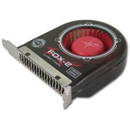 Evercool Fox 2 computer cooling fan/blower, Moveable design; adjust position for best performance. By
