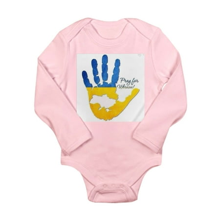 

CafePress - Ukraine Body Suit - Long Sleeve Infant Bodysuit