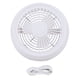 thumbnail image 1 of Mini ventilador de escritorio portátil, recargable por USB, funcionamiento silencioso, color blanco, 1 of 8