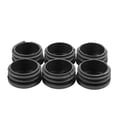 thumbnail image 2 of 12Pcs Plastic Blanking End Cap Pipe Tube Insert Plug Cover 40mm Black, 2 of 8