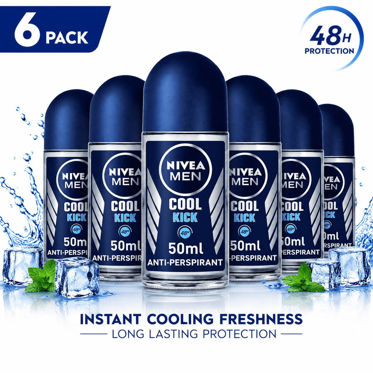 Nivea Men Brightening Anti-Perspirant 48H Protection Deodorant