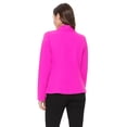 thumbnail image 3 of Women's Casual Long Sleeves Office Workwear Solid Blazer Jacket S-3XL, 3 of 5
