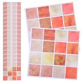 thumbnail image 1 of WHAMVOX 30Pcs Self Adhesive Kitchen Backsplash Wall Tiles Easy Install Peel and Stick Design, 1 of 6